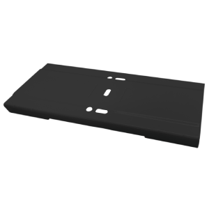 CONTINUOUS ROW CONNECTOR L2STR/L2TRV BLK