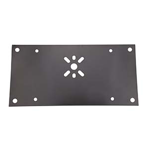 18'' BRONZE METAL PLATE- FOOTPRINT