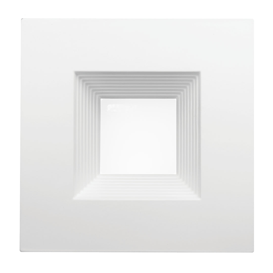 RET 6IN WHITE SQUARE TRIM ONLY