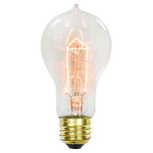 40W VICTORIAN A19 SINGLE LOOP 120V/STD