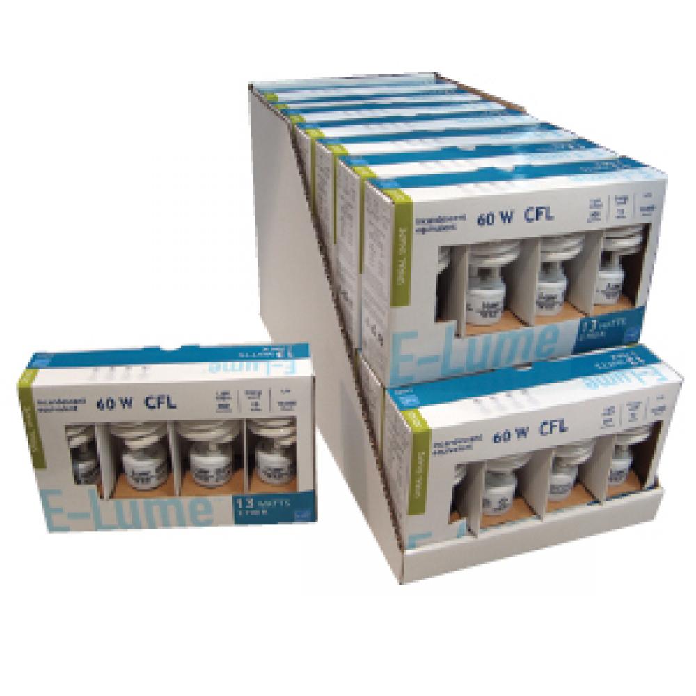 CF13/T2/41K/SPIRAL/E26/ELUME 4P