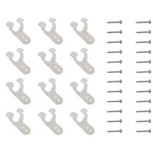 LED/12PCS ROPE MOUNTING CLIPS