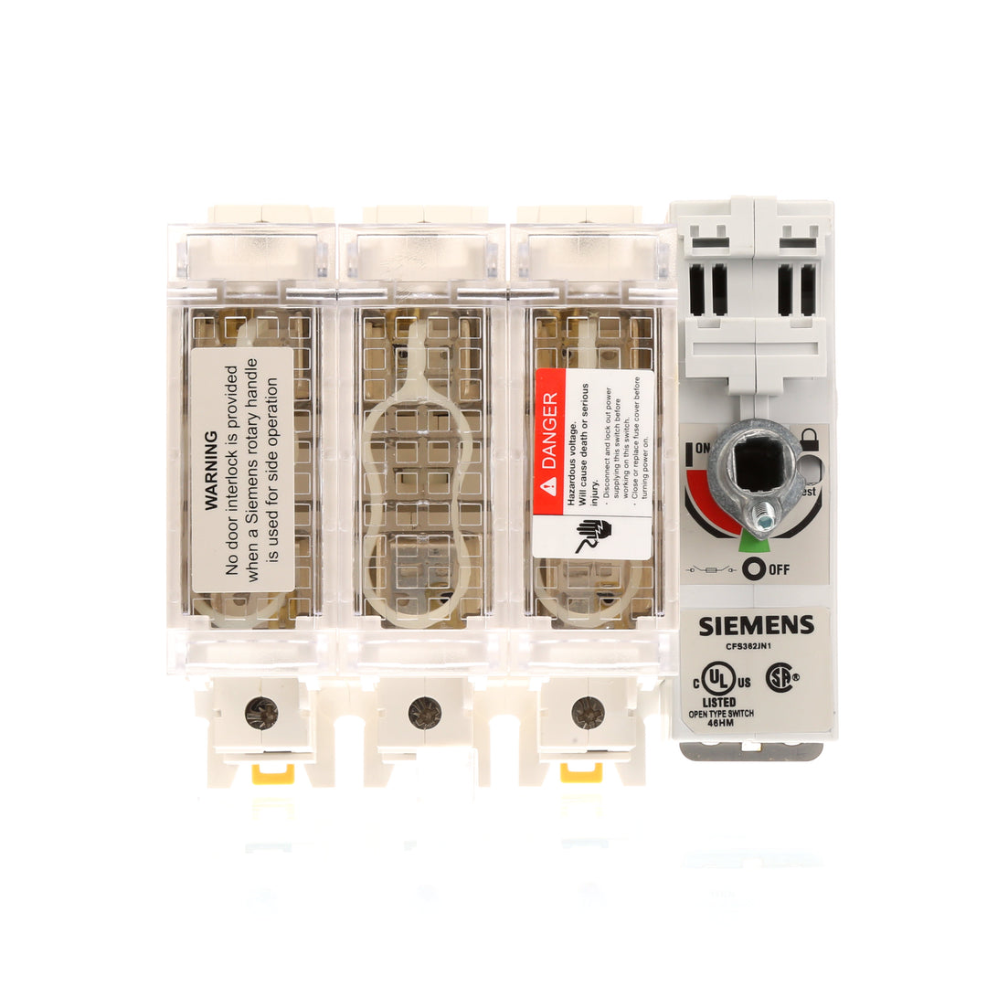 60A 3P SW J FUSE PROV 100KAIC FR/SIDE OP