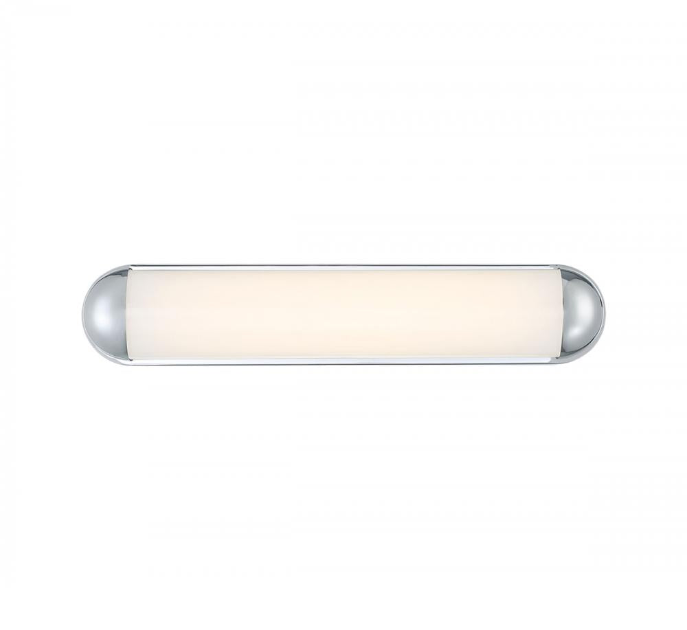 Dolo, Medium LED Wall Mount, Chrome