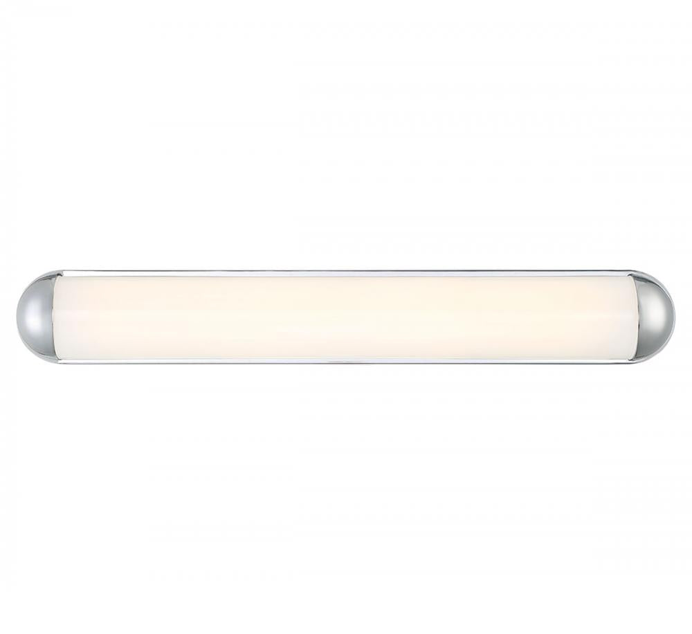 Dolo, Large LED Wall Mount, Chrome