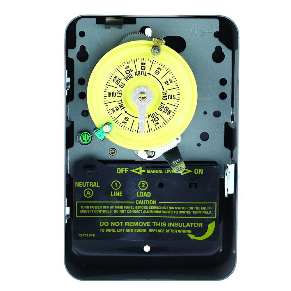 24-Hour Mechanical Time Switch, 208-277 VAC, 60H