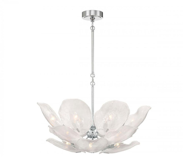 Corato, 16 Light Chandelier, Chrome