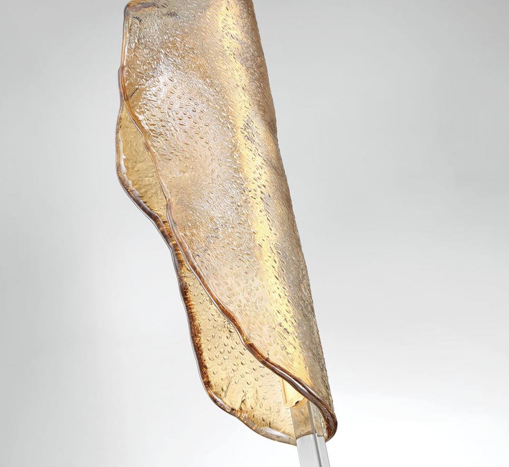 Savona, 1 Light LED Pendant, Amber