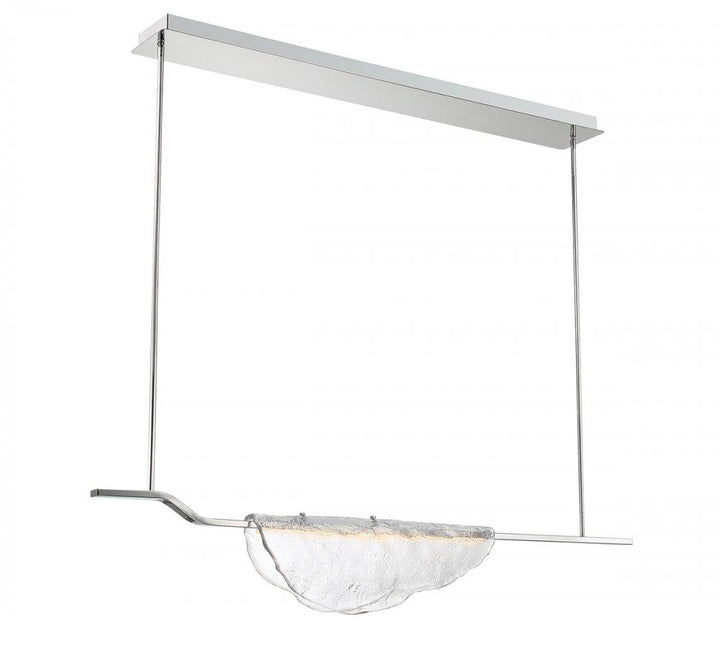 Savona, 1 Light Linear LED Chandelier, Clear