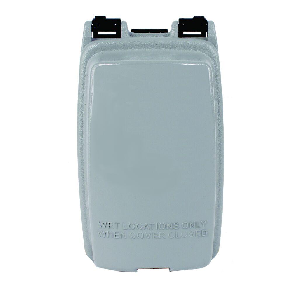 Plastic In-Use Weatherproof Cover, Single-Gang,