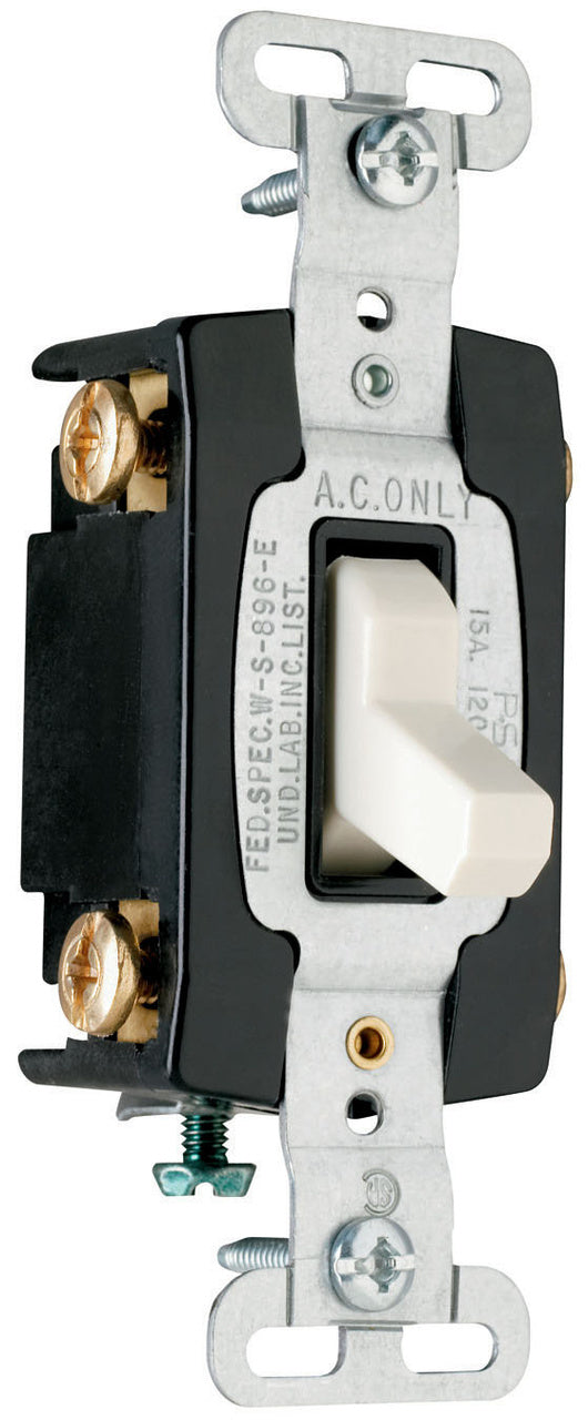 15A 120/277VAC B+S WIRE COMM 4W SW LA