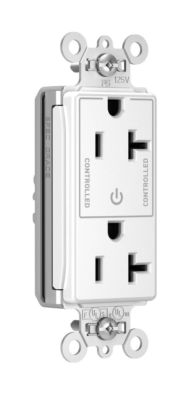 20A HALF CTRL PLUGTAIL RECEPT W