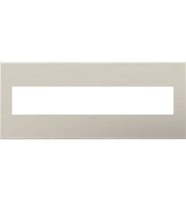 Greige, 6-Gang Wall Plate