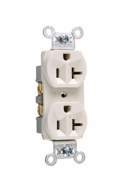 DUP RCPT, COMM GRADE 20A 125V, 5-20R, LA