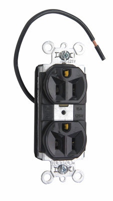 15A/125V SPLT CIRC DUPLX SPEC GR BR