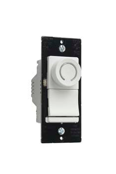 CFL/LED/INC ROTARY DIMMER  WH
