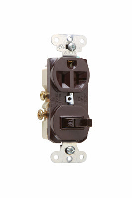 COMBO 20A 1 SW 1P-120V 1RECP-125V BN