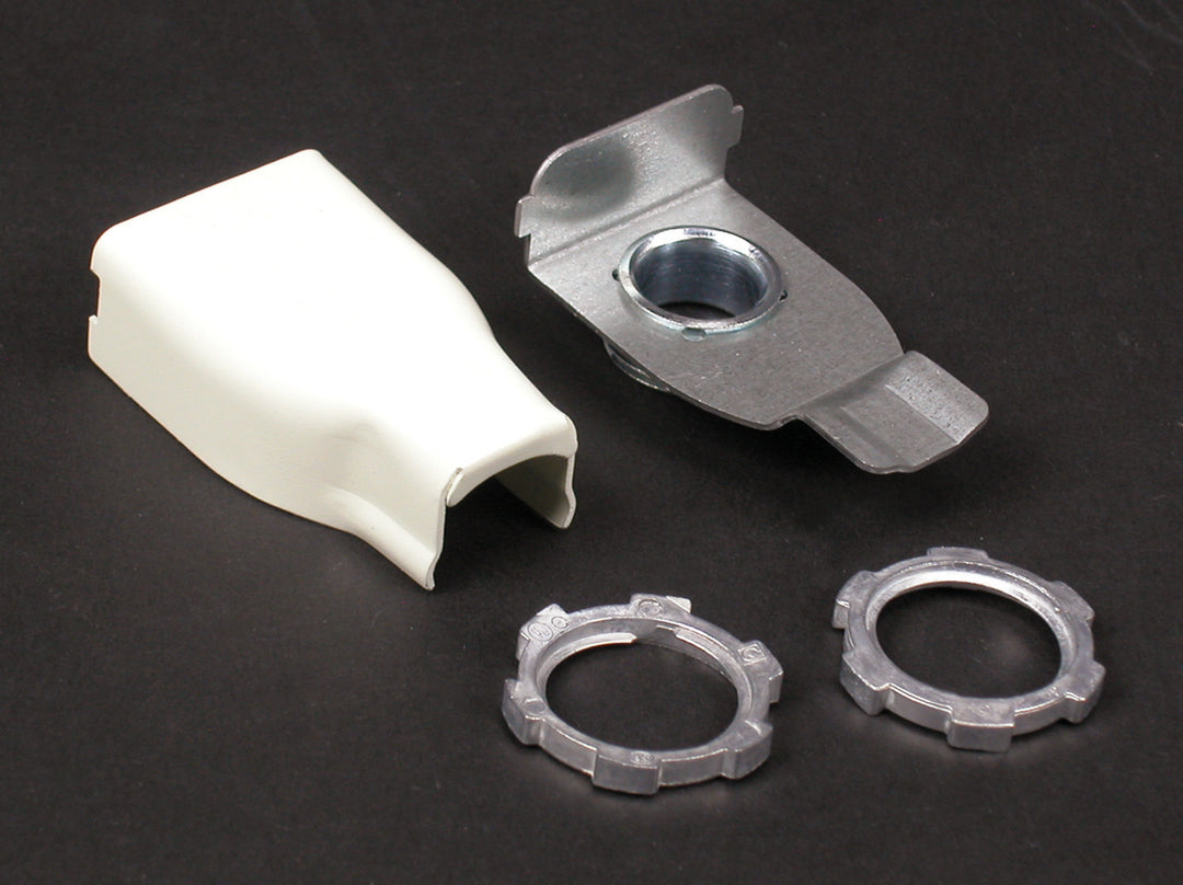STL ELBOW BOX CONNECTOR IVORY