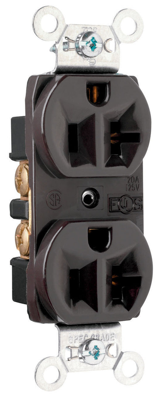 20A 125V CONSTRUCT DUPLEX RECEPT BN