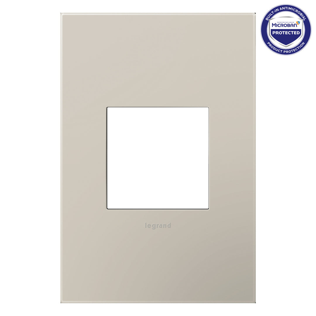 Greige, 1-Gang Wall Plate