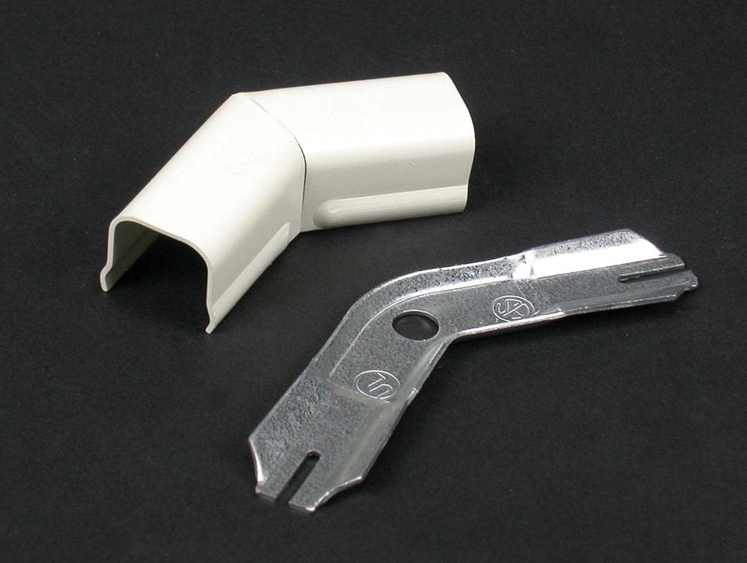 STL FLAT 45 D. ELBOW 700 IVORY