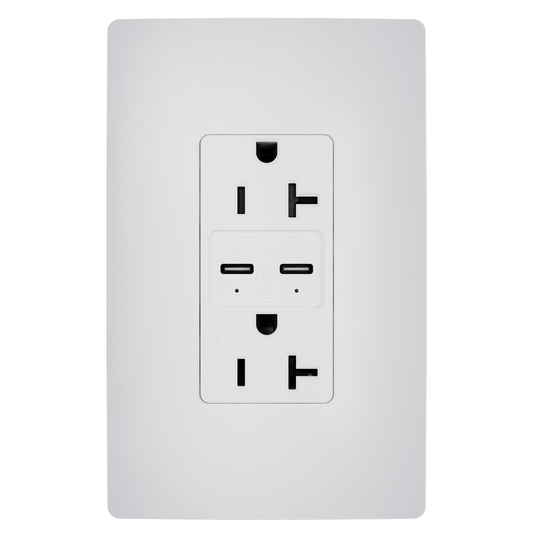 65W PWR DELIVERY USB + TR DUP 20A W .