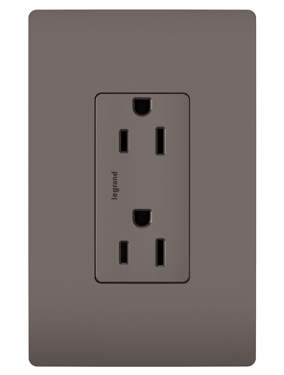 CC DECOR OUTLET 15A 125VAC 2P 3W BN