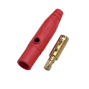 150A 600V MALE CAM TYPE PLUG RED