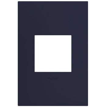 Bleu Noir, 1-Gang Wall Plate