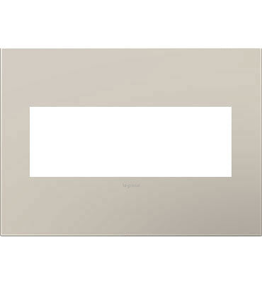 Greige, 3-Gang Wall Plate