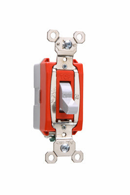 20A 120/277VAC B+S WIRE SP SW GRY