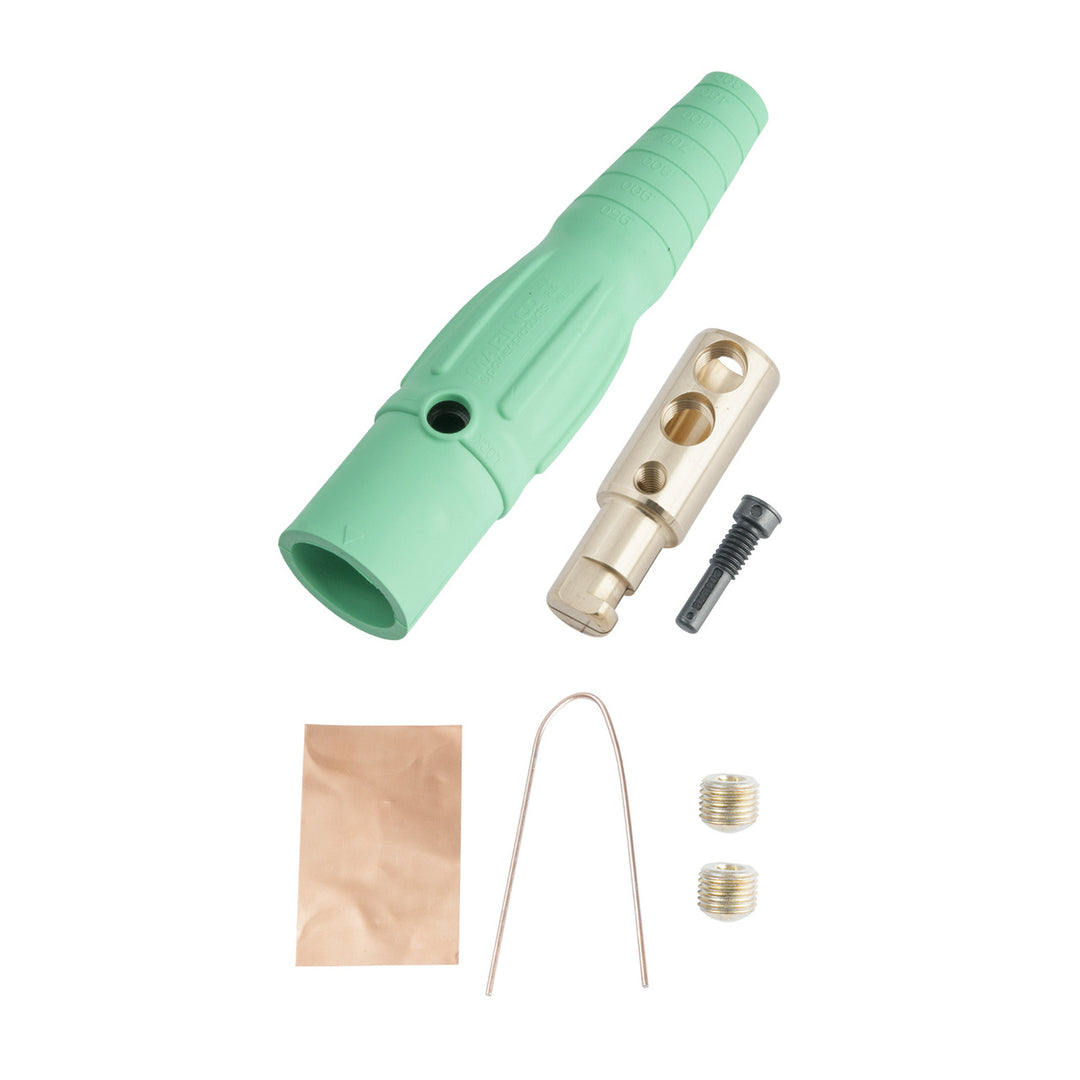 400A 600V MALE CAM TYPE PLG GREEN