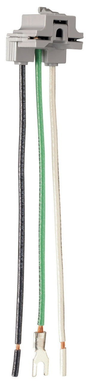 6 IN PT STR WIRE WITH FORK TERM