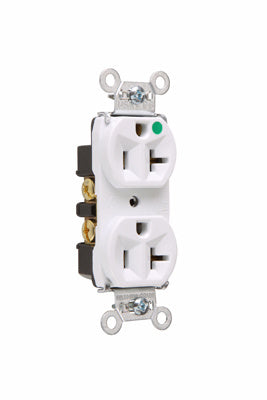 COMPACT HG DUP REC 20A 125V W