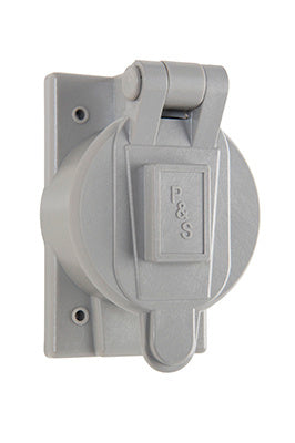 CR 50A PLASTIC FLIP LID COVER GRAY
