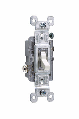 1P LIGHTED TOGGL SWITCH 15A 120V