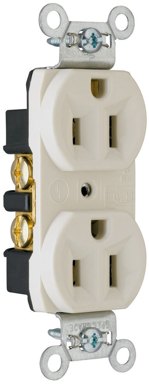 15A 125V CONSTRUCT DUPLEX RECEPT LA