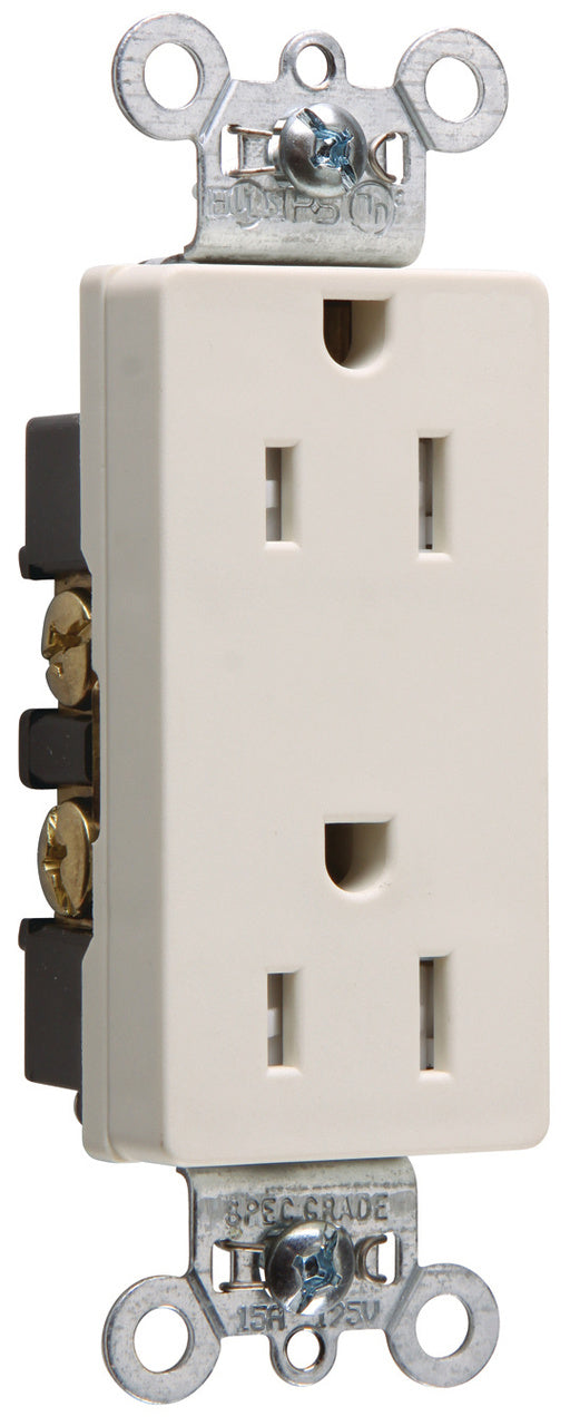 CML TR DECO REC 15A125V B+S WIRE LA