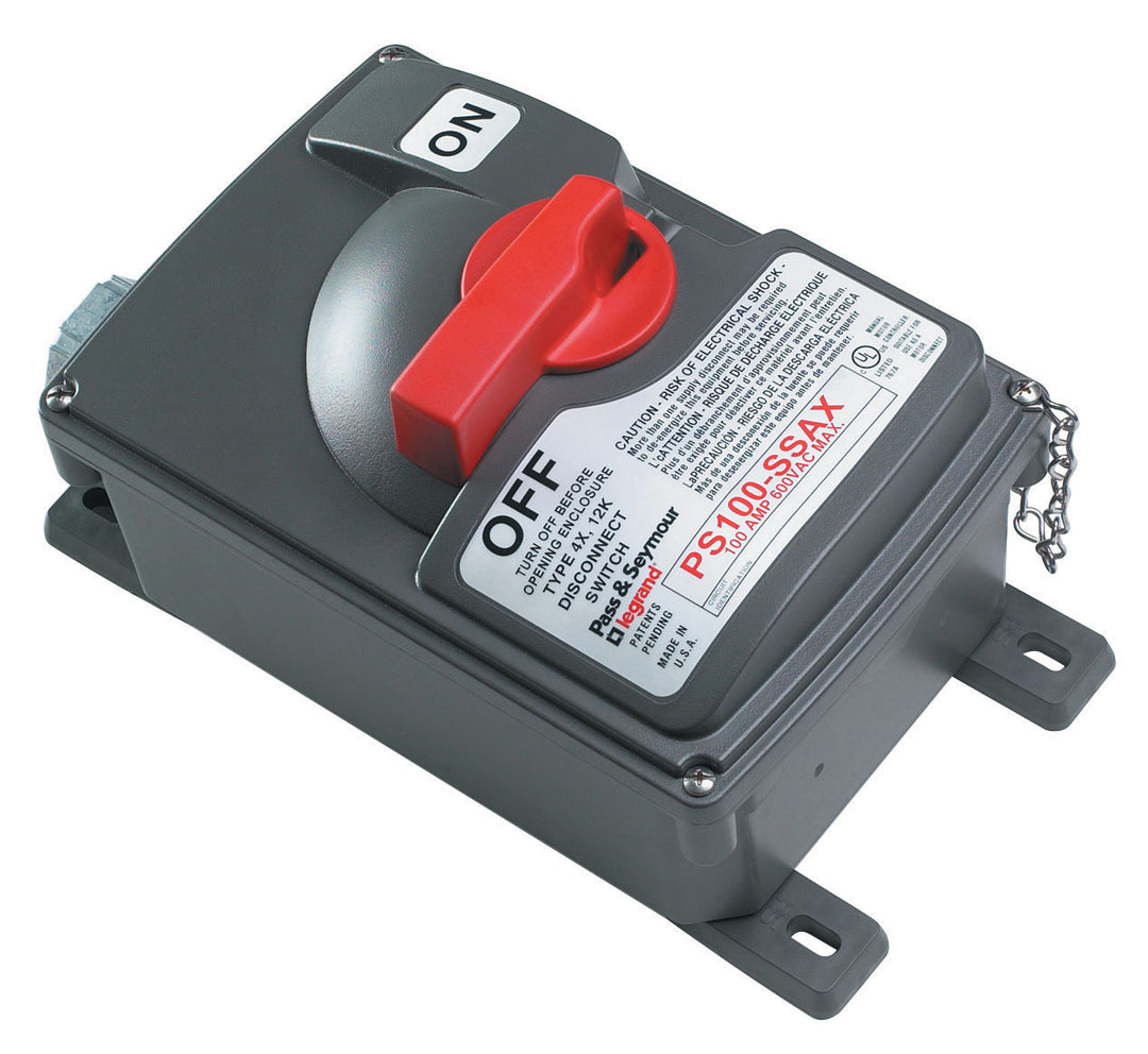 100A 600VAC NON FUSIBLE SAFETY SWIT