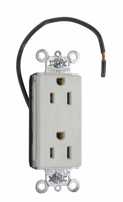 15A/125V SPLT CIRC DECOR SPC GR LA