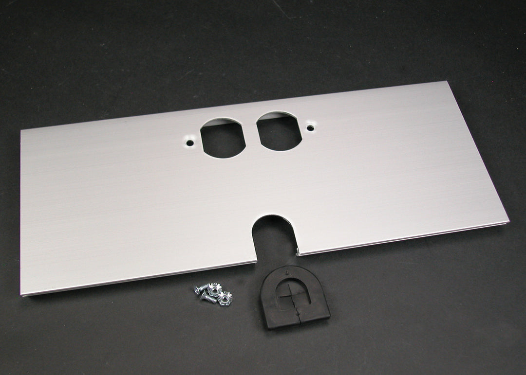 DUPLEX RECPT & MOUSEHOLE PLATE