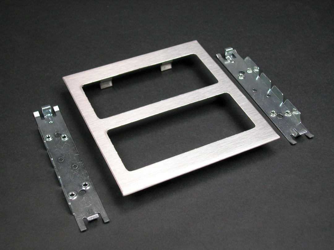 DOUBLE IN-LINE DEVICE PLATE SS