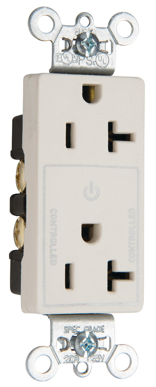 20A DUAL CONT DECO RECP BR