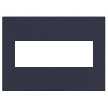Bleu Noir, 3-Gang Wall Plate