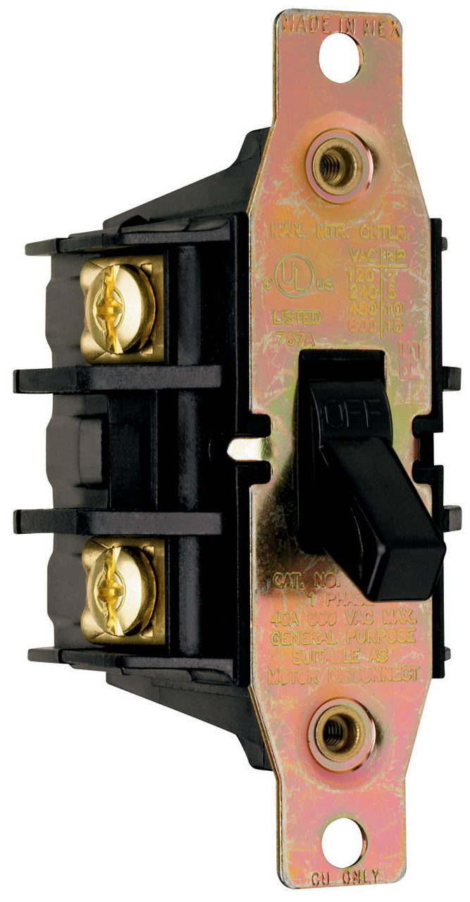 40A 2P SNGL PH AC MOTOR DISCONNET
