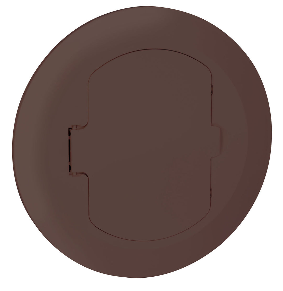 BROWN PLASTIC COVER FOR FLOORBOX