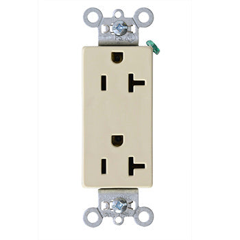 DECO DUP RECEP 20A 125V S-WIRE I