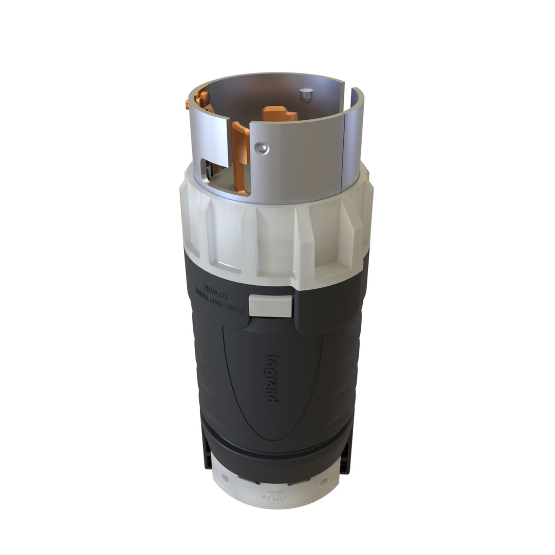 LOCKING PLUG, 50A 480V, 3P4W