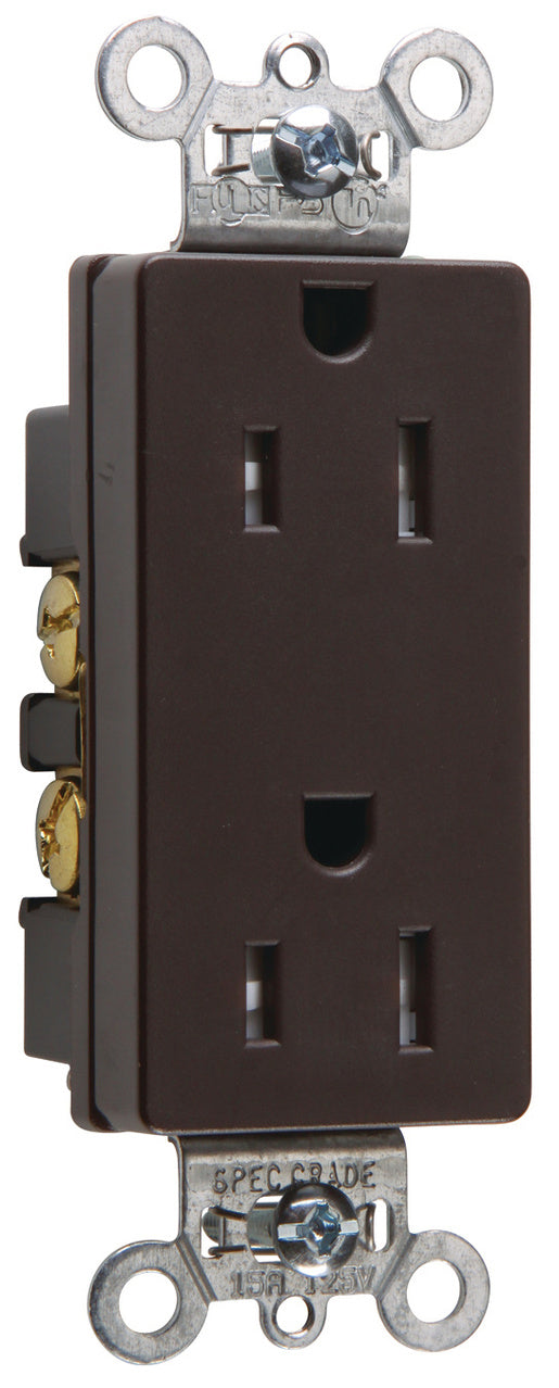 CML TR DECO REC 15A125V B+S WIRE BN