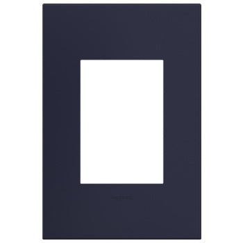 Bleu Noir, 1-Gang + Wall Plate